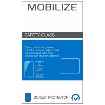 Mobilize Gehärtetes Glas Edge to Edge Displayschutzfolie Samsung Galaxy A12
