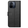 Just in Case Pu-Leder Book Hülle Schwarz Xiaomi Redmi 12C