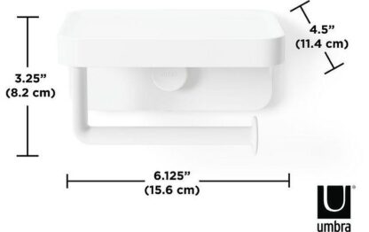 Umbra Toilettenpapierhalter Flex Adhesive Weiss - Image 4