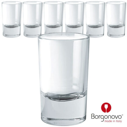 6er-Set Schnapsgläser SCHNAPSGLAS Shotglas 43ml von BORGONOVO