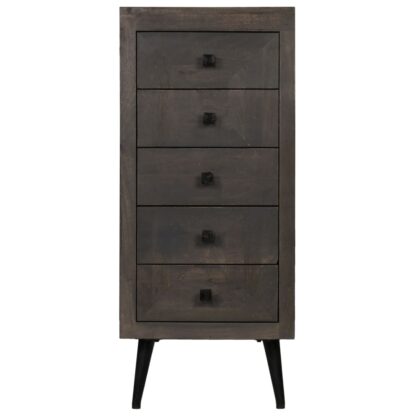 Sideboard Massivholz Mango 40x40x91 cm - Image 2