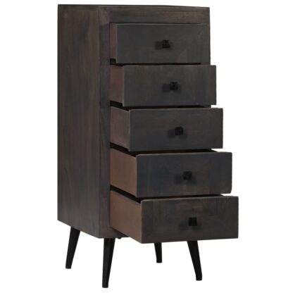Sideboard Massivholz Mango 40x40x91 cm - Image 4