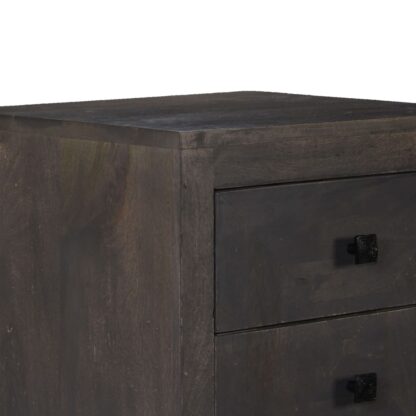 Sideboard Massivholz Mango 40x40x91 cm - Image 5