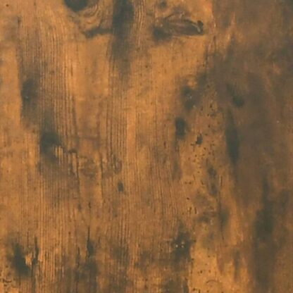 Eckregal Räuchereiche 33x33x100 cm Holzwerkstoff - Image 7