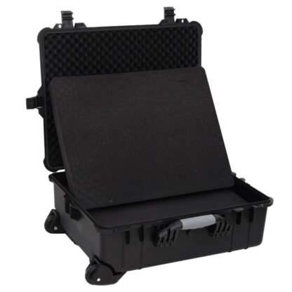 Flugkoffer mit Rollen Schwarz 63x50x23 cm PP - Image 5