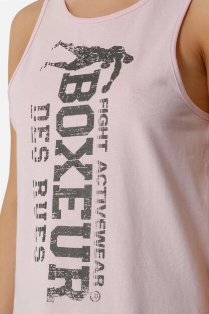 Basic Tank Top With Front Logo - Image 4