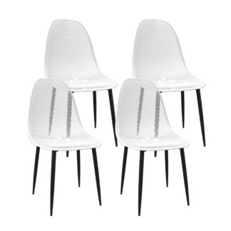 Esszimmerstuhl MELINA 4er Set weiss