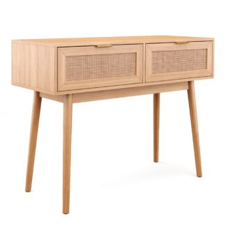Konsolentisch Holz ARNO 2 Schubladen
