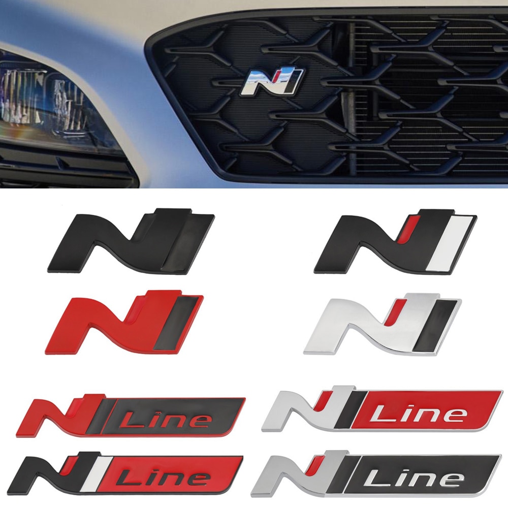 Hyundai N-Line Auto-Logo Sticker –