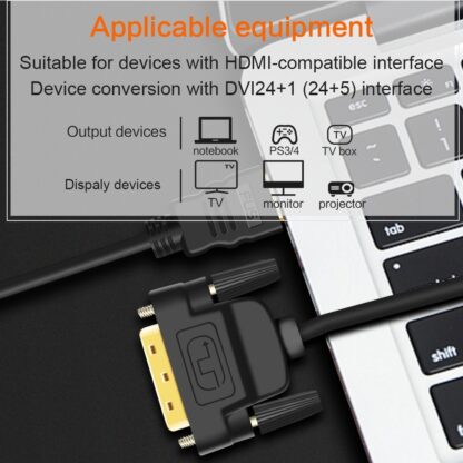 HDMI zu DVI Kabel 1080P - Image 5