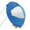 Windsegel für SUP und Kajak blau