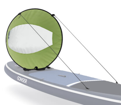 Windsegel für SUP und Kajak grün - Image 2