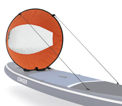 Windsegel für SUP und Kajak orange - Image 2