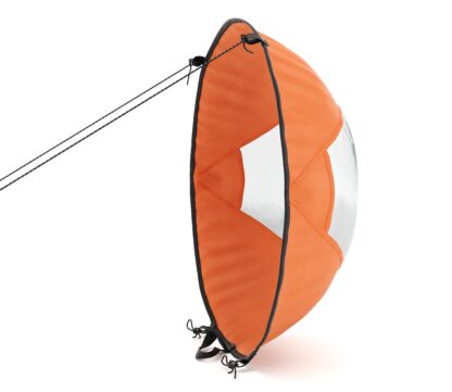 Windsegel für SUP und Kajak orange - Image 4