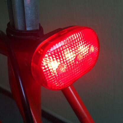 Rücklicht 3 LED VELOLICHT Fahrrad Rückleuchte ROT