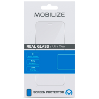 Mobilize Gehärtetes Glas Durchsichtige Displayschutzfolie Realme C25Y