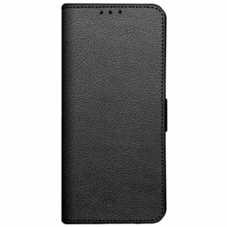Just in Case Pu-Leder Book Hülle Schwarz Samsung Galaxy A54