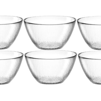 Leonardo Schale Attivo 6 Stück, Transparent