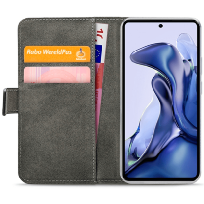 Mobilize PU-leder Book Case Schwarz Xiaomi 11T/11T Pro - Image 3