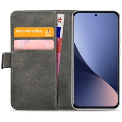 Mobilize PU-leder Book Case Schwarz Xiaomi 12/12X - Image 3