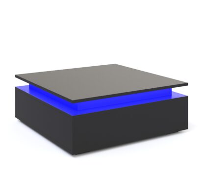 Beistelltisch LED MIRENA schwarz - Image 3
