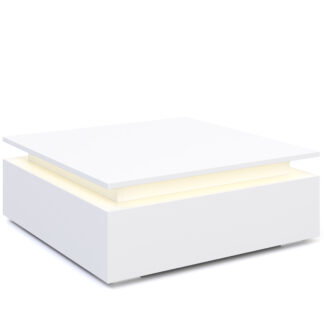 Beistelltisch LED MIRENA weiss