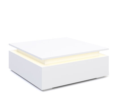 Beistelltisch LED MIRENA weiss