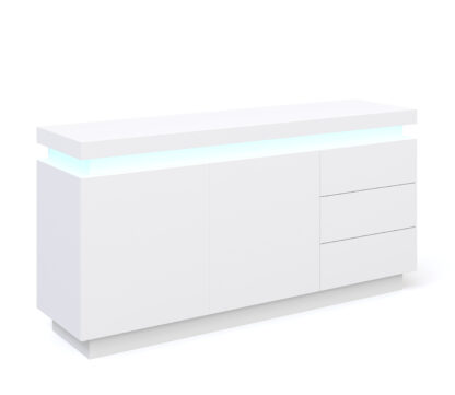 Sideboard LED ELVIO weiss - Image 2