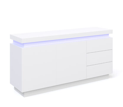 Sideboard LED ELVIO weiss - Image 3
