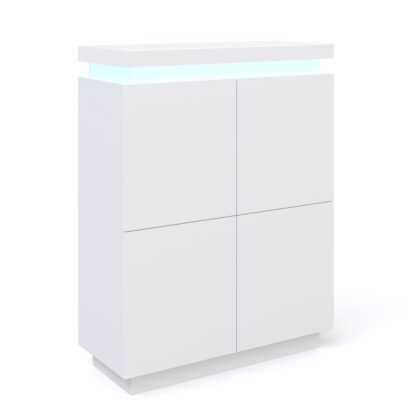 Kommode LED ENRICO weiss - Image 2