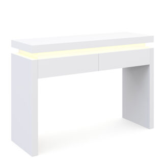 Konsolentisch LED FRANCO weiss