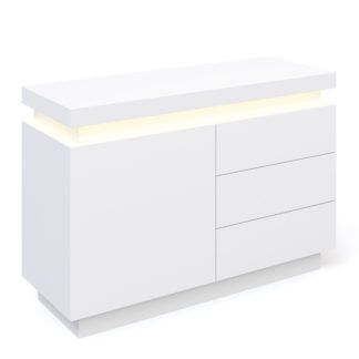 Kommode LED GIANNI weiss