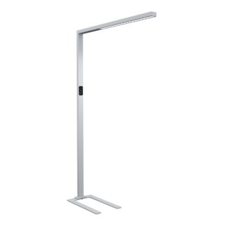 LED Stehlampe LUAN dimmbar mit Bewegungsmelder silber
