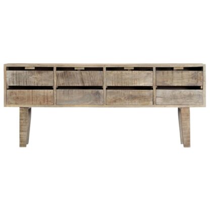 Sideboard 140×30×60 cm Massivholz Mango - Image 2
