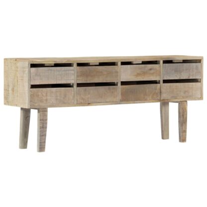 Sideboard 140×30×60 cm Massivholz Mango - Image 10