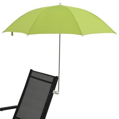 Sonnenschirme für Campingstühle 2 Stk. Grün 105 cm - Image 4