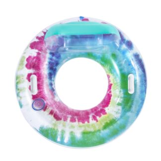 Schwimmring mit Rückenlehne Tie Dye 104 cm