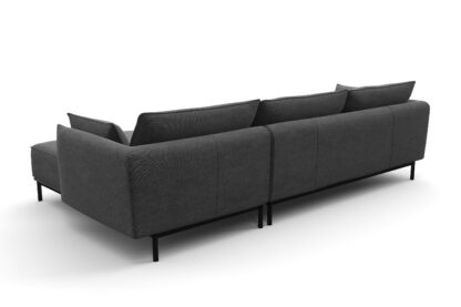 Ecksofa ELVIS rechts anthrazit - Image 3