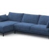 Ecksofa ELVIS links blau