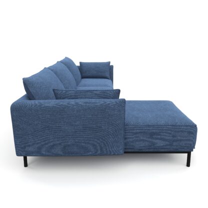 Ecksofa ELVIS links blau - Image 4