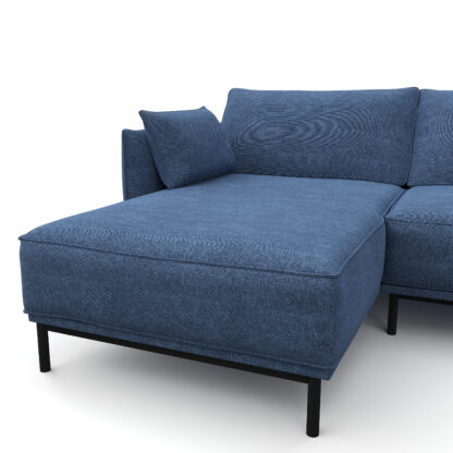Ecksofa ELVIS links blau - Image 5