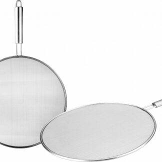 Spritzschutzdeckel Edelstahl 29 cm Schützt vor Fett- und Flüssigkeitsspritzern beim Kochen