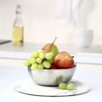 Schüssel Edelstahl 8 cm Perfekt für kleine Vorspeisen oder Desserts - Image 2