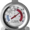 Thermometer für den Kühlschrank/Tiefkühler 7x7cm Misst Temperaturen im Kühlschrank oder Gefrierschrank