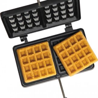 Waffeleisen 13 x 22 cm Für die Zubereitung von frischen, hausgemachten Waffeln