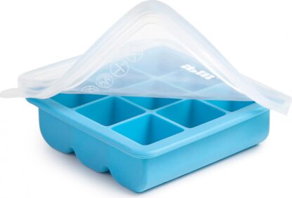 Eiswürfelform mit Deckel 13 x 13 cm Eiswürfelform für 9 Eiswürfel mit Deckel - Image 2