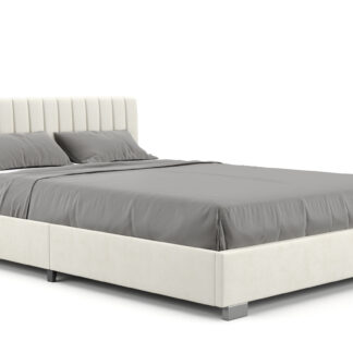Polsterbett DAINA 140 x 200 cm beige