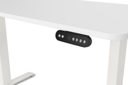 Stehpult elektrisch BASIC weiss 120 x 60 cm - Image 6