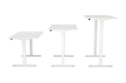 Stehpult elektrisch BASIC weiss 140 x 70 cm - Image 4