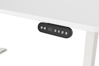 Stehpult elektrisch BASIC weiss 140 x 70 cm - Image 6